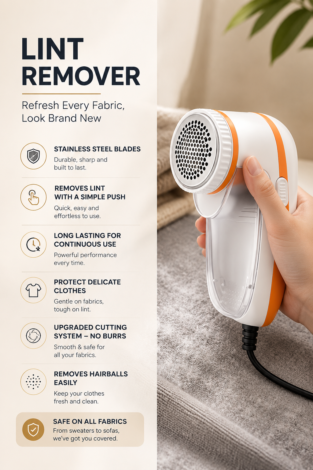 Velmera Nova Lint Remover